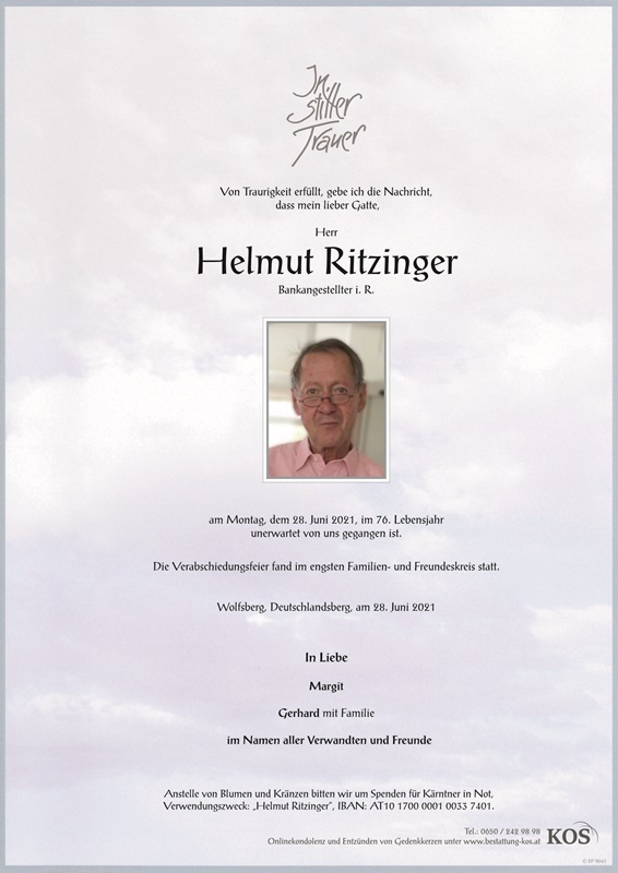 Helmut Ritzinger